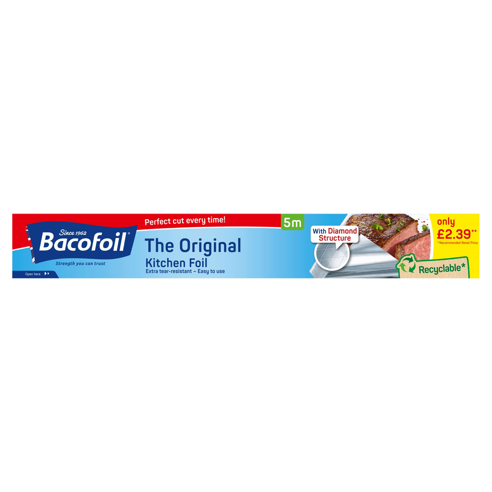 Bacofoil Original Kitchen Foil 30cm x 5m Bacofoil Original Kitchen Foil 30cm x 5m